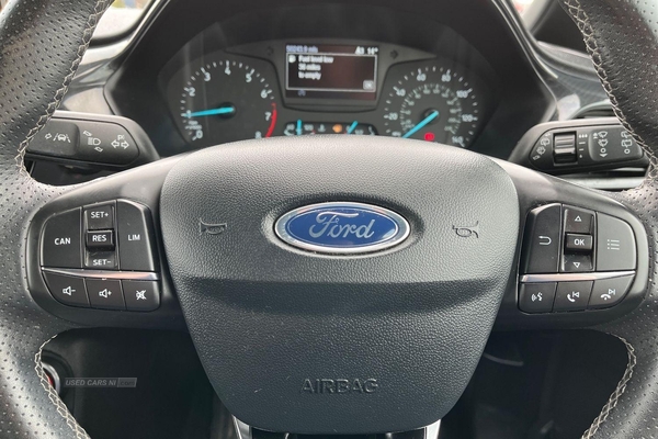 Ford Fiesta 1.0 EcoBoost 125 ST-Line 3dr - SAT NAV, BLUETOOTH with VOICE CONTROL, APPLE CARPLAY, PUSH BUTTON START, AUTO HEADLIGHTS, ECO MODE and more in Antrim