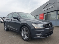 Volkswagen Tiguan MATCH TDI FULL VW SERVICE HISTORY REVERSE CAMERA PARKING SENSORS SAT NAV in Antrim