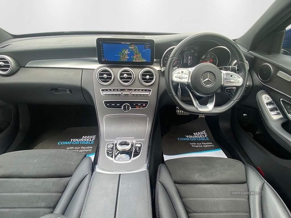 Mercedes-Benz C-Class 2.0 C220d AMG Line G-Tronic+ Euro 6 (s/s) 4dr in Tyrone
