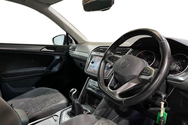 Volkswagen Tiguan 1.5 TSI Life 5dr- Parking Sensors, Proximity Alarm, Electric Parking Brake, Cruise Control, Sat Nav in Antrim