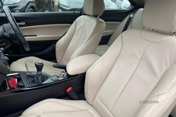 BMW 2 Series 218d M Sport 2dr [Nav]**Carplay, Personal Profile, Real Time Traffic Info, Fully Leather Interior, Rain Sensor, ISOFIX** in Antrim