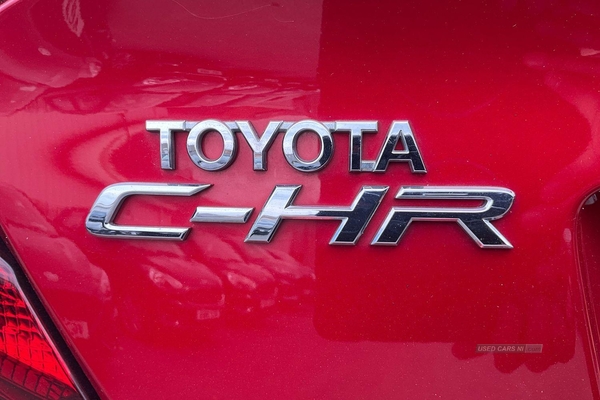 Toyota C-HR 1.8 Hybrid Design 5dr CVT**HEATED SEATS - REVERSING CAMERA - SAT NAV - CRUISE CONTROL - FRONT & REAR SENSORS - HYBRID - AUTO PARK ASSIST** in Antrim