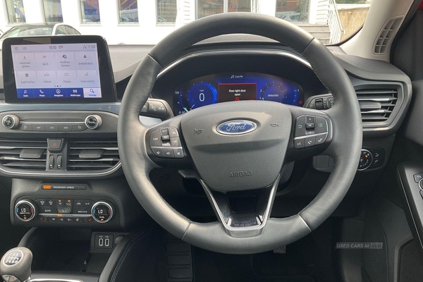 Ford Focus 1.0 EcoBoost Hybrid mHEV 125 Active X Edition 5dr*PAN ROOF - HEATED SEATS & STEERING WHEEL - APPLE CAR PLAY & ANDROID AUTO - HYBRID - PARKING SENORS* in Antrim