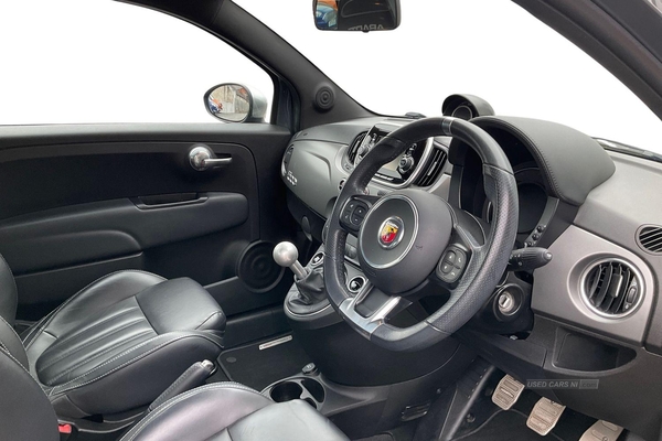 Abarth 595 1.4 T-Jet 165 Turismo 3dr**FULL LEATHER - ABARTH SPORTS SEATS - BLUETOOTH - USB PORT - REAR PARKING SENSORS** in Antrim