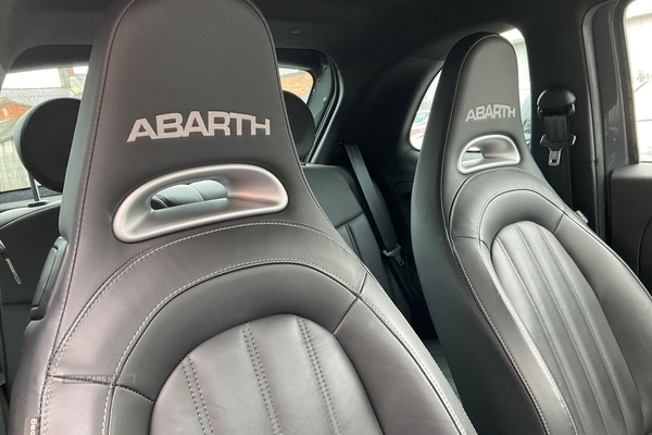Abarth 595 1.4 T-Jet 165 Turismo 3dr**FULL LEATHER - ABARTH SPORTS SEATS - BLUETOOTH - USB PORT - REAR PARKING SENSORS** in Antrim