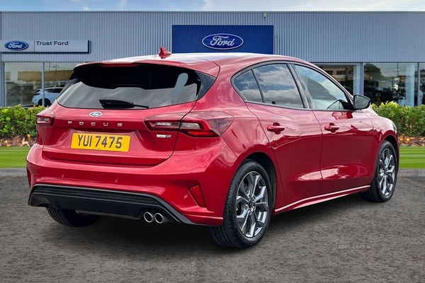 Ford Focus 1.0 EcoBoost mHEV ST-Line 5dr Auto - SYNC 4 with 13.2 INCH TOUCHSCREEN, WIRELESS APPLE CARPLAY, FRONT+REAR SENSORS, KEYLESS GO, DRIVE MODE SELECTOR in Antrim