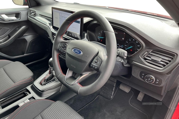 Ford Focus 1.0 EcoBoost mHEV ST-Line 5dr Auto - SYNC 4 with 13.2 INCH TOUCHSCREEN, WIRELESS APPLE CARPLAY, FRONT+REAR SENSORS, KEYLESS GO, DRIVE MODE SELECTOR in Antrim