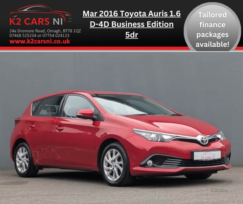 Toyota Auris DIESEL HATCHBACK in Tyrone