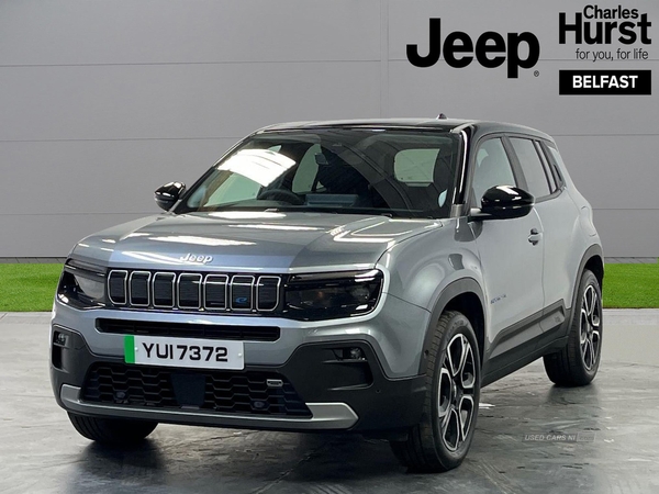 Jeep AVENGER 115Kw First Edition 54Kwh 5Dr Auto in Antrim