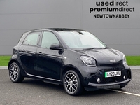 Smart Forfour 60Kw Eq Prime Exclusive 17Kwh 5Dr Auto [22Kwch] in Antrim