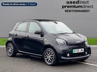 Smart Forfour 60Kw Eq Prime Exclusive 17Kwh 5Dr Auto [22Kwch] in Antrim