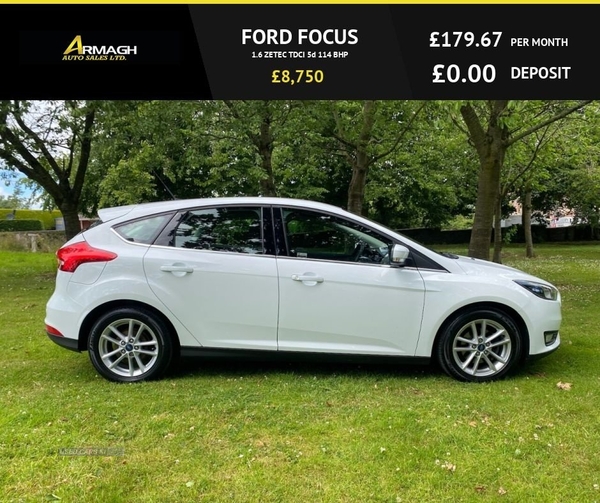 Ford Focus 1.6 ZETEC TDCI 5d 114 BHP in Armagh