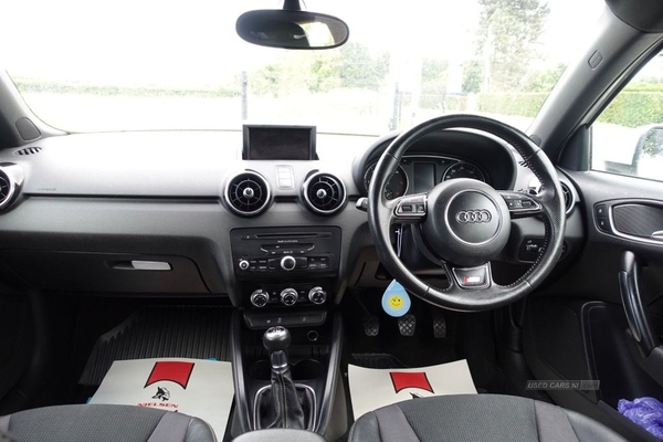 Audi A1 2.0 SPORTBACK TDI BLACK EDITION 5d 141 BHP LONG MOT & ONLY £20 ROAD TAX in Antrim