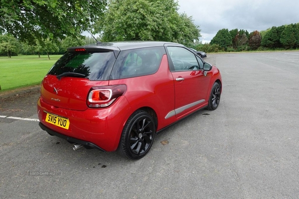 Citroen DS3 1.6 E-HDI DSTYLE PLUS 3d 90 BHP FREE TO ROAD TAX in Antrim