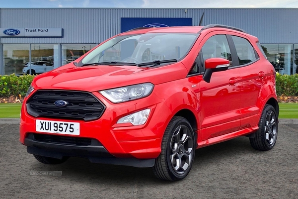 Ford EcoSport 1.0 EcoBoost 125 ST-Line 5dr**Cruise Control, 8inch Touch Screen, 2 USB, 6 Speakers, Rear View Camera, Roof Rails, ISOFIX, LED Lights** in Antrim