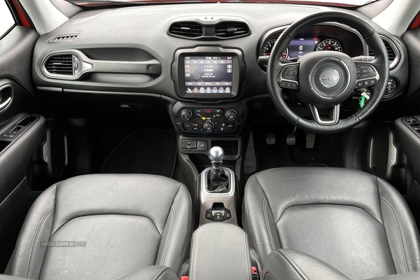 Jeep Renegade 1.0 T3 GSE Limited 5dr**Heated Seats, Multimedia Screen, Sat Nav, Parking Sensors, Full Leather Interior, Multifunction Steering Wheel** in Antrim