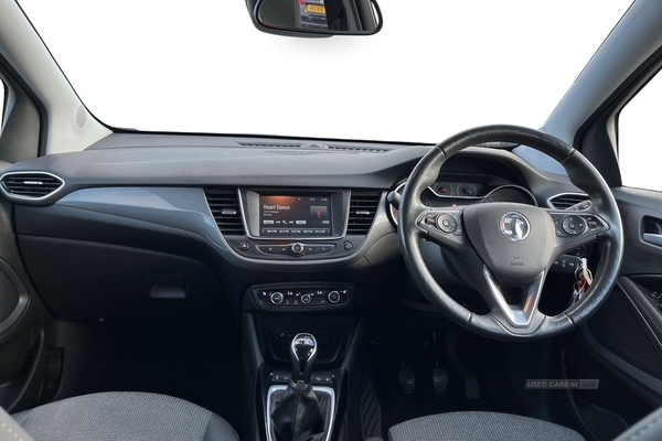 Vauxhall Crossland 1.2 Elite 5dr **Full Service History** REVERSING CAMERA with FRONT & REAR SENSORS, HEATED FRONT SEATS, HEATED STEERING WHEEL, CRUISE CONTROL and more in Antrim