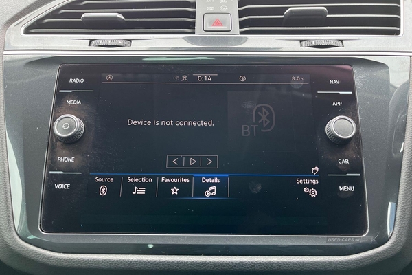 Volkswagen Tiguan LIFE TSI 5DR- Parking Sensors, Proximity Alarm, Assistance Cruise Control, Start Stop, Sat Nav in Antrim