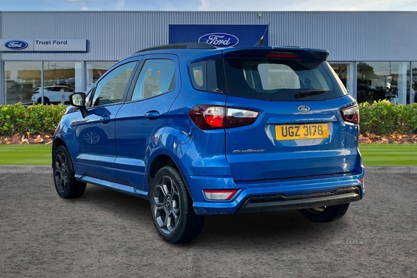 Ford EcoSport 1.0 EcoBoost 125 ST-Line 5dr- LED Day Time Running Lights, Red Stitching, Touch Screen, Cruise Control, Speed Limiter, Voice Control, Bluetooth in Antrim