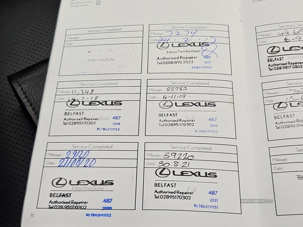 Lexus NX-Series PREMIER CVT in Antrim