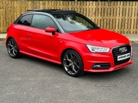 Audi A1 S LINE 1.6TDI 115BHP **PANORAMIC ROOF** 1/2 LEATHER INTERIOR PARKING SENSOR in Tyrone
