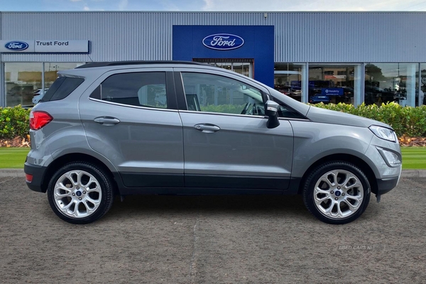 Ford EcoSport 1.0 EcoBoost 125 Titanium 5dr**Cruise Control, 8inch Touch Screen, 6 Speakers, Carplay, 2 USB, Child Locks, ISOFIX, Rear View Camera, Parking Sensors** in Antrim