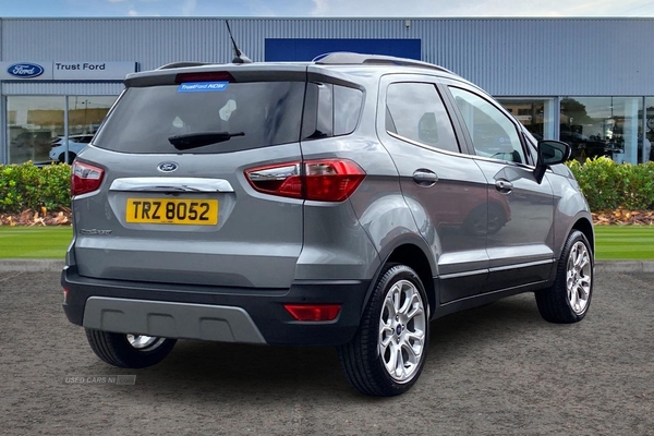 Ford EcoSport 1.0 EcoBoost 125 Titanium 5dr**Cruise Control, 8inch Touch Screen, 6 Speakers, Carplay, 2 USB, Child Locks, ISOFIX, Rear View Camera, Parking Sensors** in Antrim
