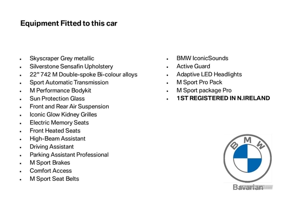 BMW X5 xDrive50e M Sport 5dr Auto in Antrim