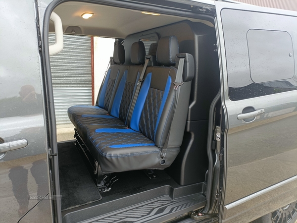 Ford Transit Custom 2.0 EcoBlue 130ps Low Roof D/Cab Limited Van Auto in Derry / Londonderry