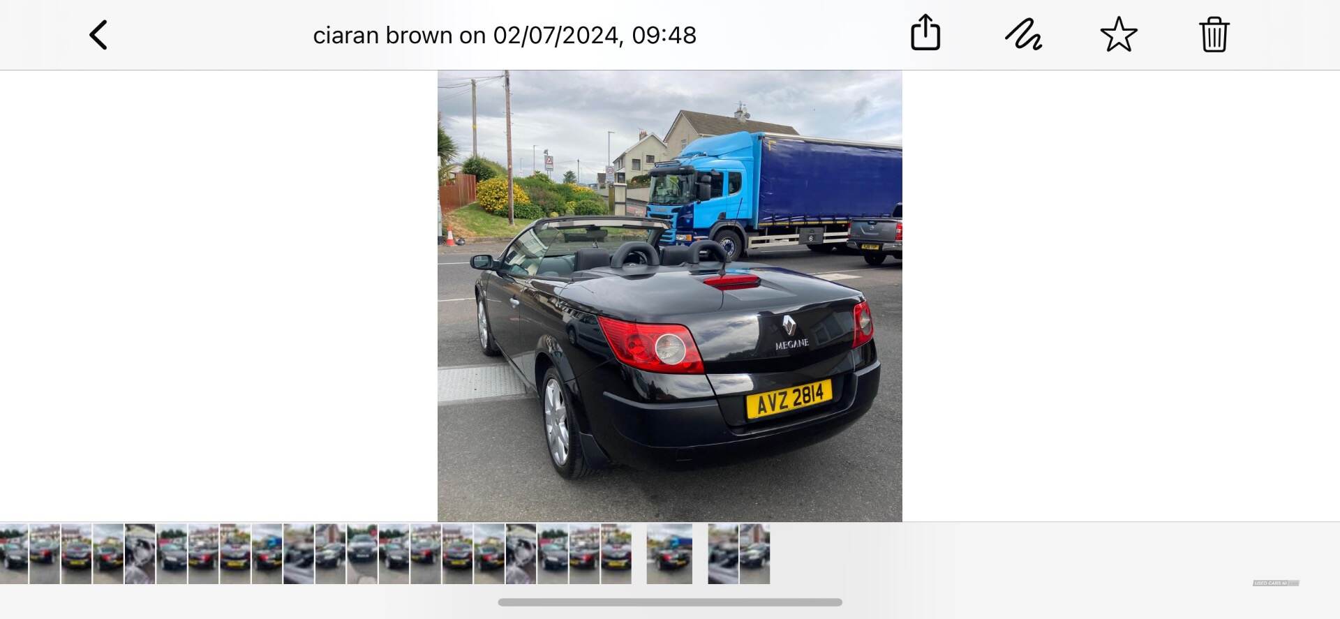 Renault Megane DIESEL COUPE CABRIOLET in Derry / Londonderry