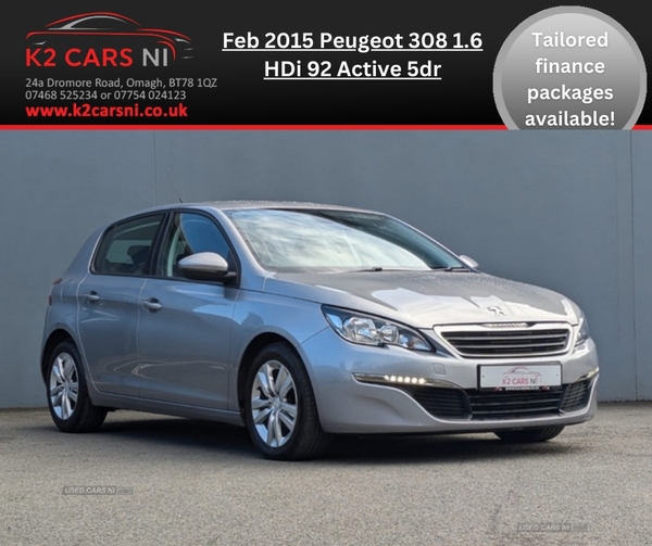 Peugeot 308 DIESEL HATCHBACK in Tyrone