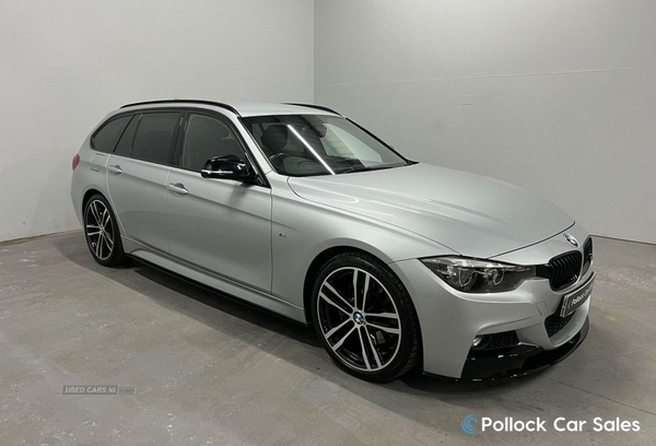 BMW 3 Series 2.0 320D M SPORT SHADOW EDITION TOURING 5d 188 BHP 19" Wheels, Leather, Reverse Cam in Derry / Londonderry