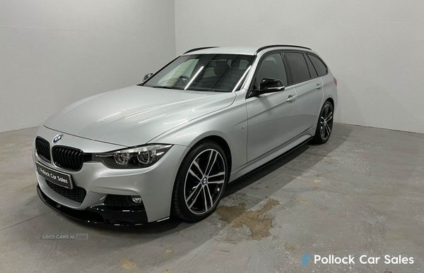 BMW 3 Series 2.0 320D M SPORT SHADOW EDITION TOURING 5d 188 BHP 19" Wheels, Leather, Reverse Cam in Derry / Londonderry