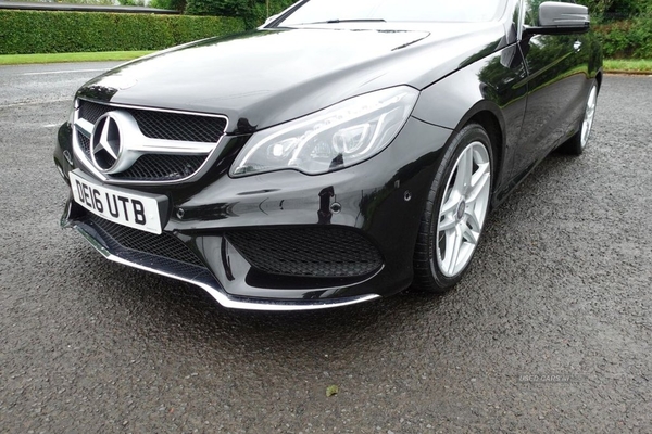 Mercedes-Benz E-Class 2.0 E200 AMG LINE PREMIUM 2d 181 BHP FULL SERVICE HISTORY ! in Antrim