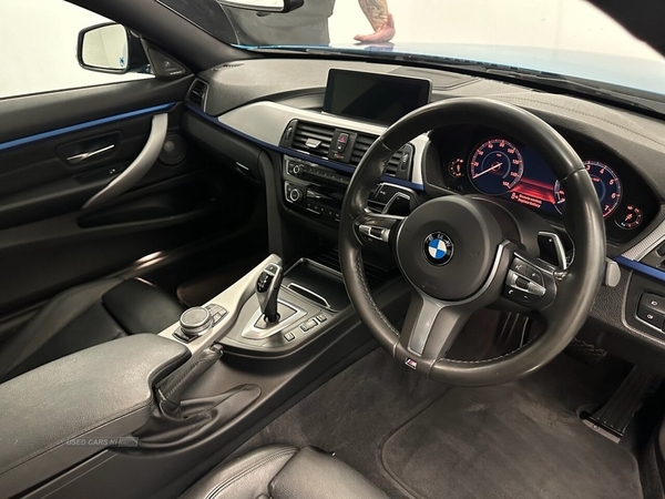 BMW 4 Series 2.0 420I M SPORT 2d 181 BHP AUTOMATIC, HEATED SEATS in Down