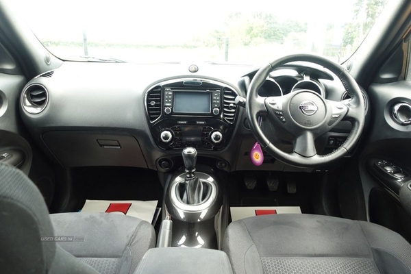 Nissan Juke 1.5 ACENTA PREMIUM DCI 5d 110 BHP FULL SERVICE HISTORY 7 X STAMPS in Antrim