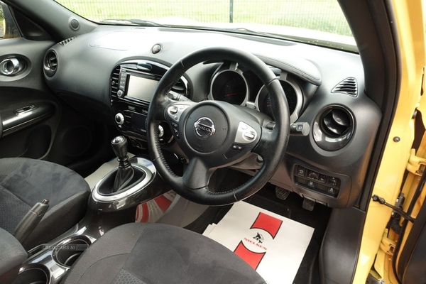 Nissan Juke 1.5 ACENTA PREMIUM DCI 5d 110 BHP FULL SERVICE HISTORY 7 X STAMPS in Antrim