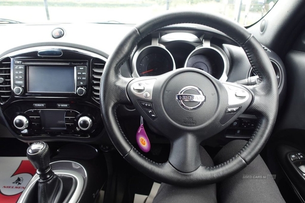 Nissan Juke 1.5 ACENTA PREMIUM DCI 5d 110 BHP FULL SERVICE HISTORY 7 X STAMPS in Antrim