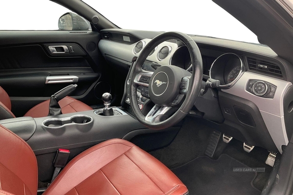 Ford Mustang 5.0 V8 GT 2dr*400BHP - HEATED & COOLING SEATS - APPLE CARPLAY & ANDROID AUTO - REAR CAMERA - SAT NAV - CRUISE CONTROL - DRIVE MODE SELECTOR - ISOFIX* in Antrim