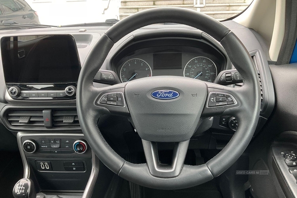 Ford EcoSport 1.0 EcoBoost Zetec 5dr*APPLE CARPLAY & ANDROID AUTO - REAR PARKING SENSORS - HEATED WINDSCREEN - BLUETOOTH - ISOFIX - LOW INSURANCE - LOW MAINTENANCE* in Antrim