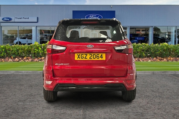 Ford EcoSport 1.0 EcoBoost 125 ST-Line 5dr- Parking Sensors & Camera, Voice Control, Cruise Control, Speed Limiter, Bluetooth, Apple Car Play, Sat Nav in Antrim