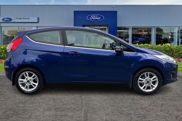 Ford Fiesta 1.25 82 Zetec 3dr**BLUETOOTH - USB/AUX PORTS - LED RUNNING LIGHTS - ISOFIX - HEATED WINDSREEN - LOW INSURANCE - LOW MAINTENANCE** in Antrim