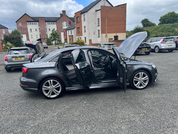 Audi A3 2.0 TDI 35 S line S Tronic Euro 6 (s/s) 4dr in Antrim