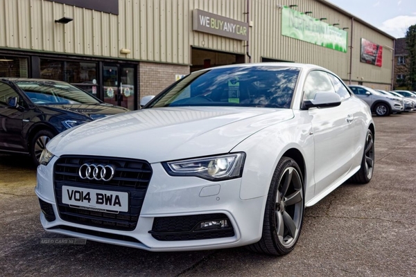 Audi A5 2.0 TDI BLACK EDITION 2d 177 BHP Part Exchange Welcomed in Down