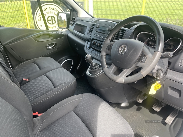 Vauxhall Vivaro CDTi 2900 BiTurbo ecoTEC Sportive 6 seater in Derry / Londonderry