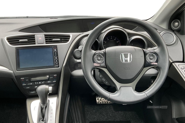 Honda Civic 1.8 i-VTEC SR 5dr Auto**HEATED SEATS - REAR CAMERA - PAN ROOF - FRONT & REAR SENSORS - SAT NAV - CRUISE CONTROL - BLUETOOTH** in Antrim