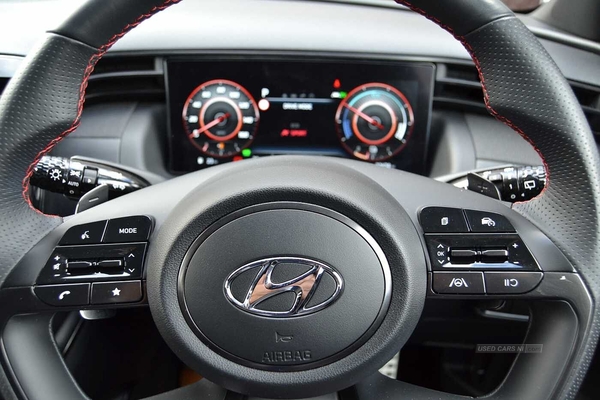 Hyundai Tucson 1.6 T-GDI HYBRID 230PS N LINE, IMMACULATE CAR, 5 YEAR H PROMISE WARRANTY in Antrim