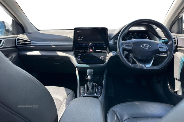 Hyundai Ioniq PREMIUM SE MHEV 5dr [AUTO] - MANUFACTURERS WARRANTY APRIL 25,BLIND SPOT MONITOR, HEATED/COOLED FRONT SEATS, REVERSING CAMERA, KEYLESS GO, FULL LEATHER in Antrim