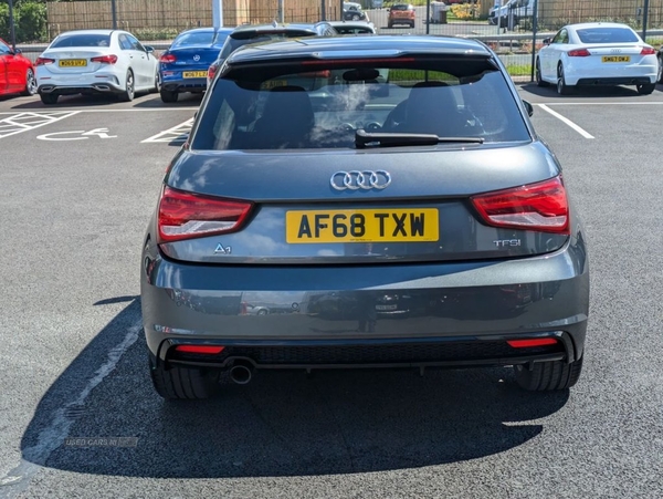 Audi A1 1.0 TFSI BLACK EDITION NAV 3d 93 BHP in Antrim