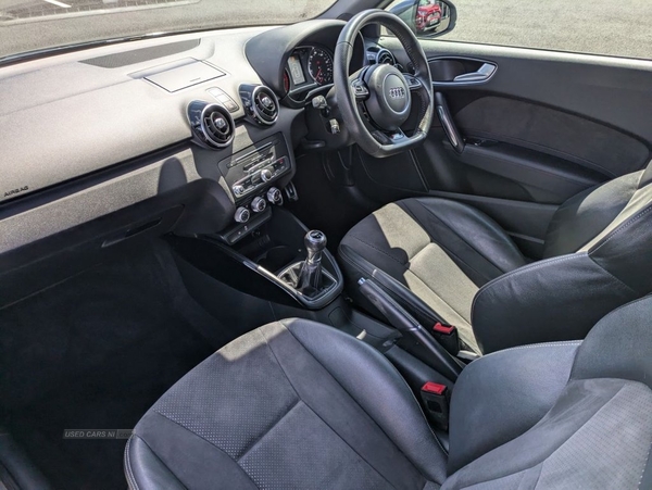 Audi A1 1.0 TFSI BLACK EDITION NAV 3d 93 BHP in Antrim